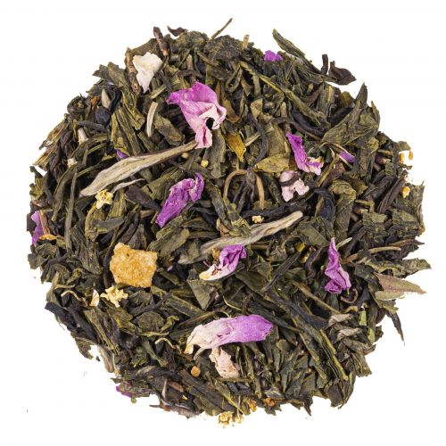 the vert jasmin rose bio - noisettes et Bergamote - Salon de thé Le pouliguen