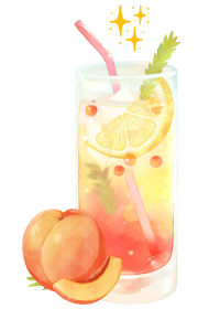 boisson pétillante maison pêche blanche noisettes et bergamote au pouliguen