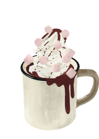 chocolat chaud gourmande chantilly noisettes et bergamote